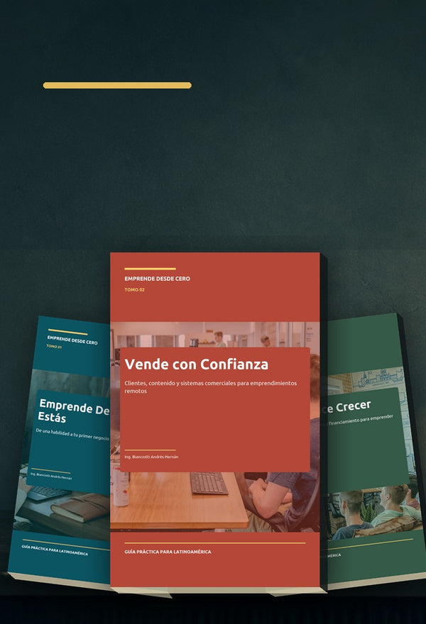 Pack Completo — Serie Emprende desde Cero